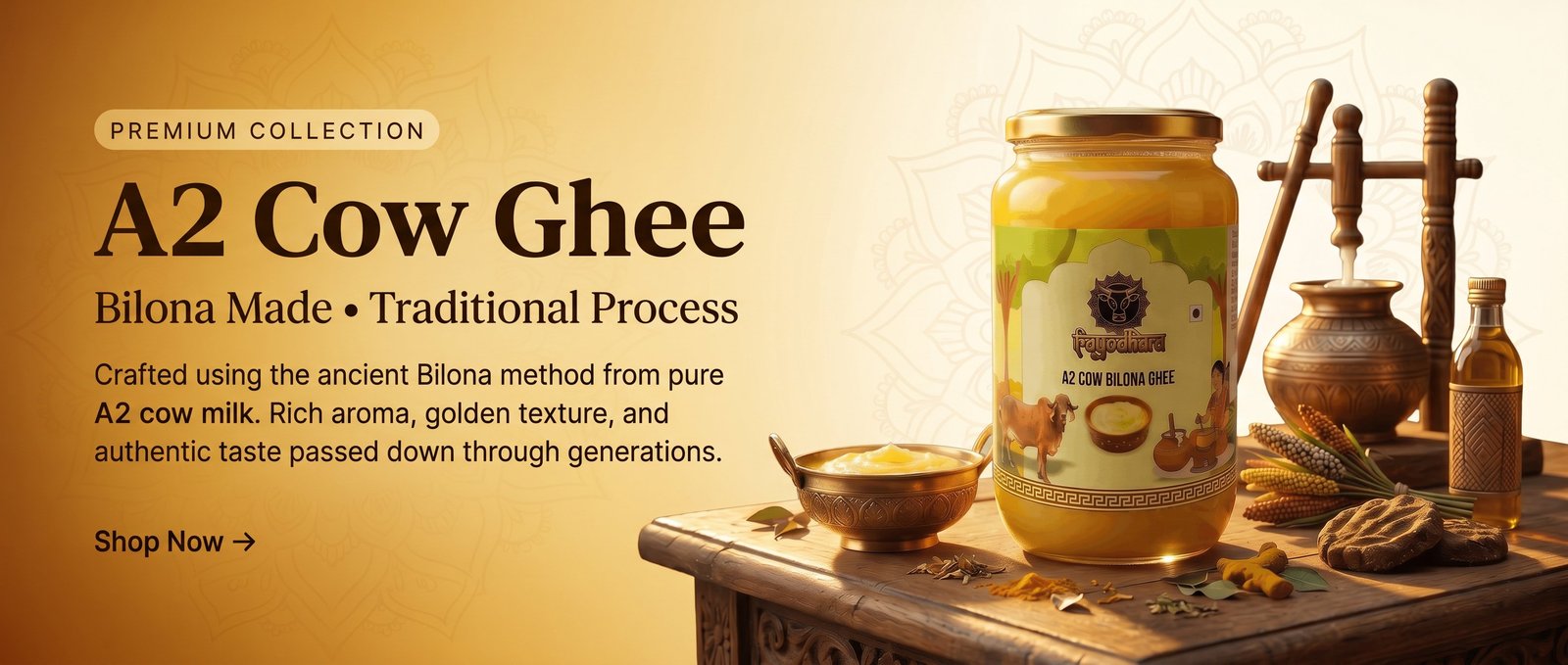 A2 Cow Bilona Ghee