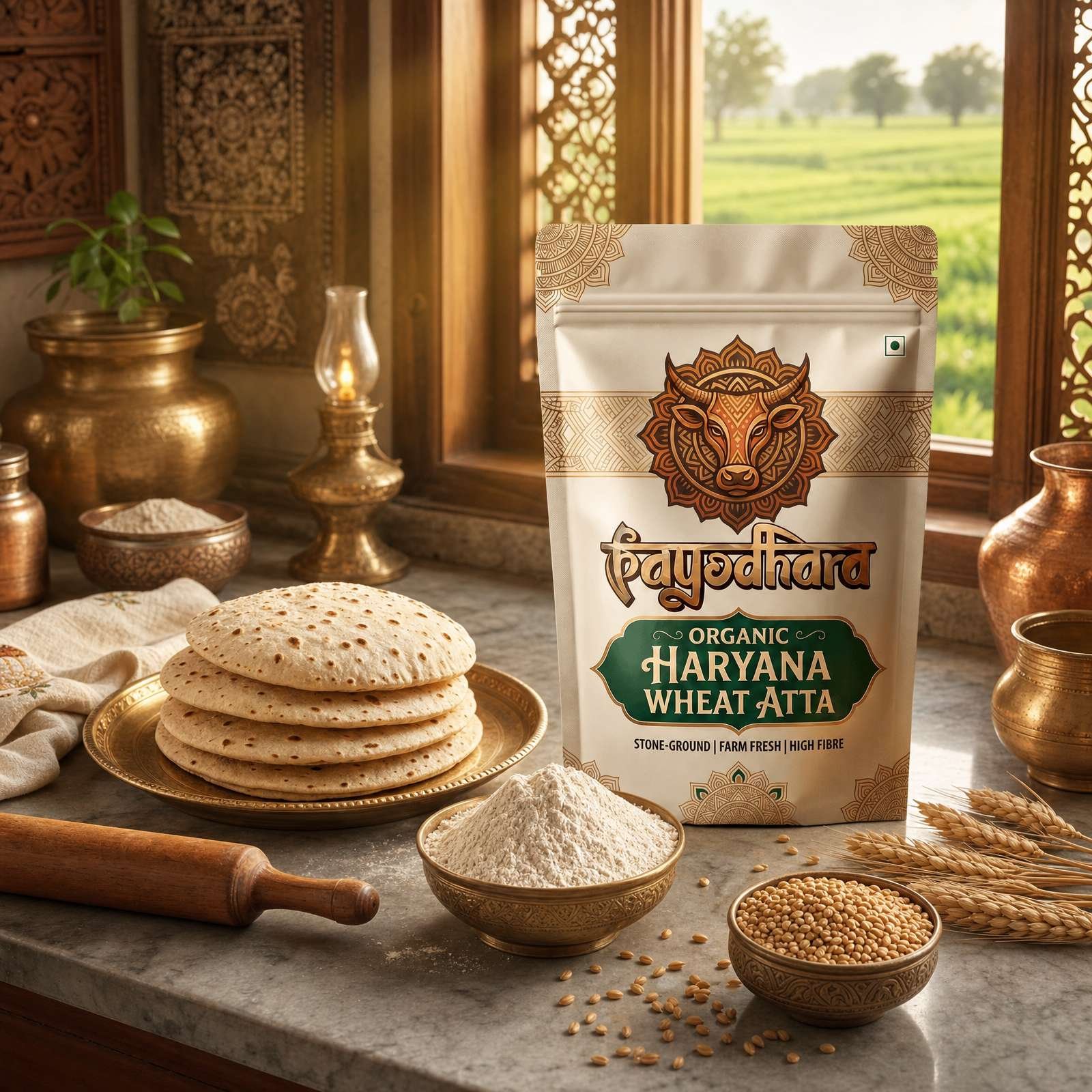 Organic Haryana Wheat Atta